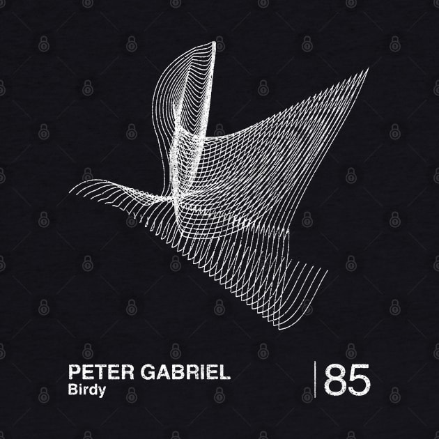 Peter Gabriel / Minimalist Graphic Design Fan Artwork by saudade